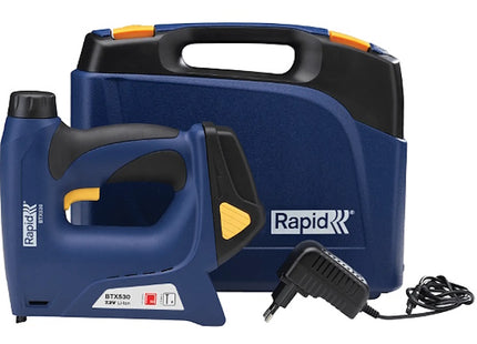 RAPID GRAFFATRICE A BATTERIA BTX530 PER CHIODI N.8/15 GRAFFE N.53/6-14