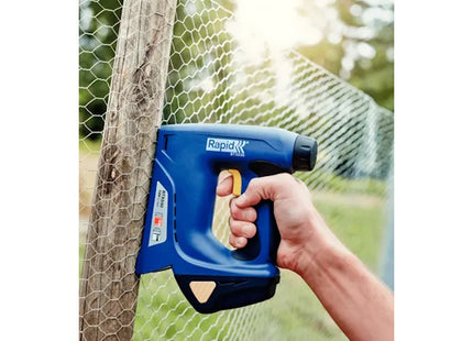 RAPID GRAFFATRICE A BATTERIA BTX530 PER CHIODI N.8/15 GRAFFE N.53/6-14