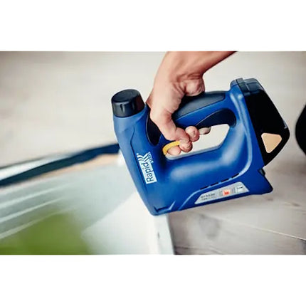 RAPID GRAFFATRICE A BATTERIA BTX530 PER CHIODI N.8/15 GRAFFE N.53/6-14