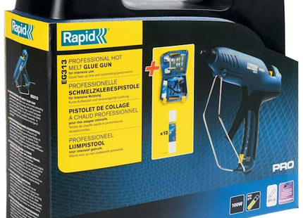 RAPID INCOLLATRICE EG313 KIT VALIGETTA CON 12 STICK DI COLLA D.MM12