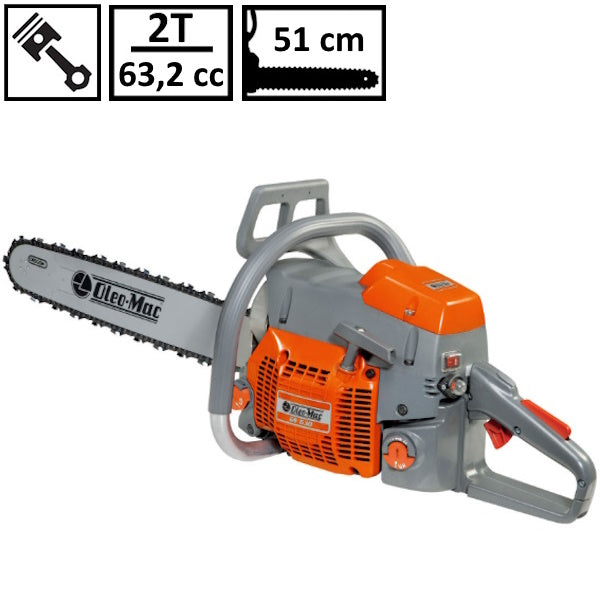 OLEOMAC MOTOSEGA GS 630 BARRA CM51 MOTORE EMAK