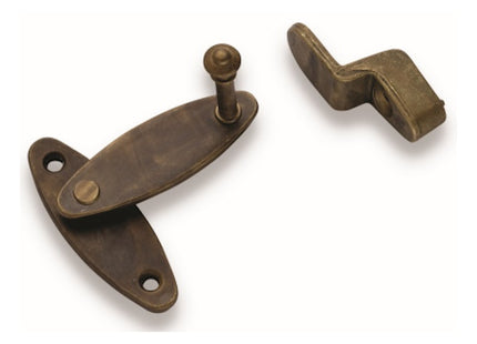 METAL STYLE CHIUSURA A FILO IN OTTONE ANTICO MM60X60