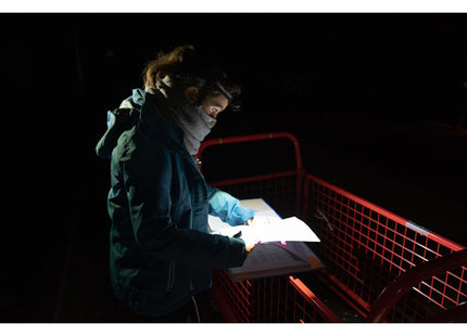 LED LENSER LAMPADA LED FRONTALE A BATTERIA RICARICABILE MOD. MH7 BLACK