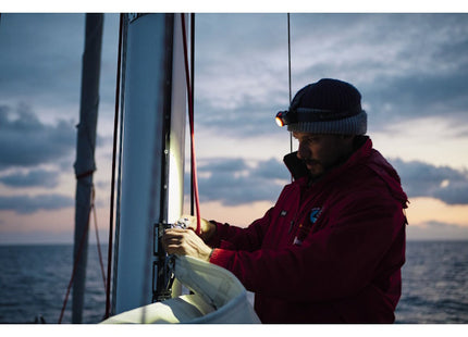 LED LENSER LAMPADA LED FRONTALE A BATTERIA RICARICABILE MOD. MH7 BLACK