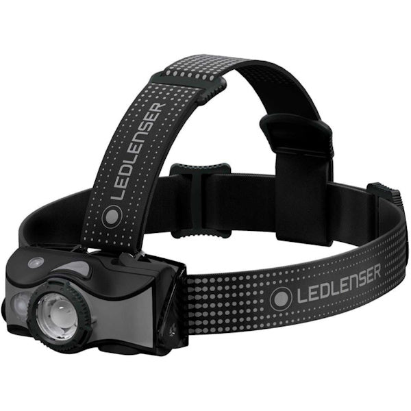 LED LENSER LAMPADA LED FRONTALE A BATTERIA RICARICABILE MOD. MH7 BLACK