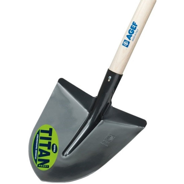 AGEF BADILE TITAN A PUNTA CON SPALLA TEMPRATO MANICO IN FAGGIO CM140