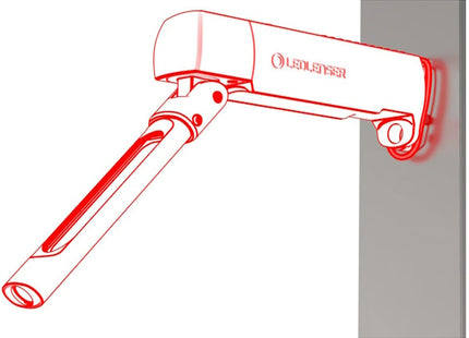 LED LENSER TORCIA LED A BATTERIA RICARICABILE MOD. W6R WORK