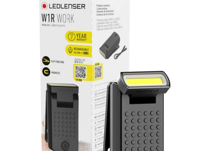 LED LENSER TORCIA LED A BATTERIA RICARICABILE MOD. W1R WORK