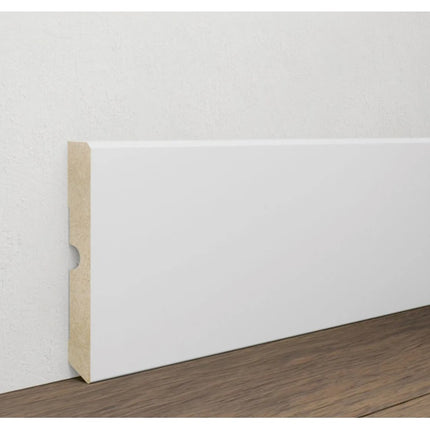 PIRCHER BATTISCOPA IN MDF COLORE BIANCO
