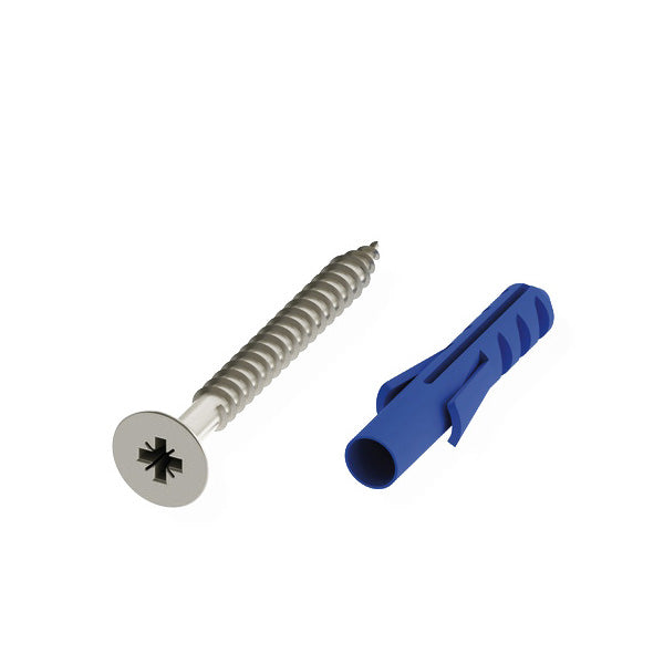 ALFER VITI COLOR TITANIO MM 3,0X 30 E TASSELLI D.MM 5 PZ10