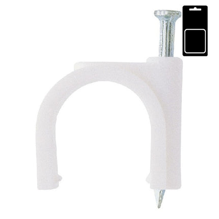 FRIULSIDER SUPPORTI CIRCOLARI PER TUBI CON CHIODO D.MM 3-4 BLISTER PZ25