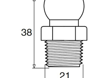 LOC-LINE ATTACCO 1/2" RACCORDO DA 1/2" NPT CONF.DA PZ1