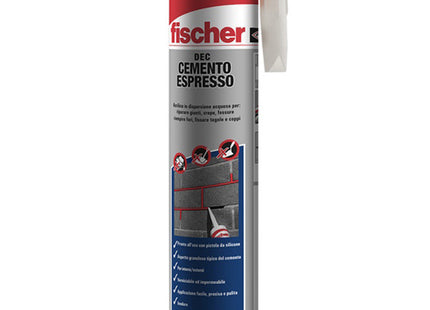 FISCHER CEMENTO ESPRESSO IN CARTUCCIA DEC ML310 GRIGIO SCURO