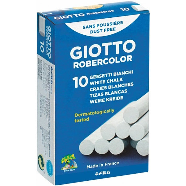 LYRA GIOTTO GESSI TONDI ROBERCOLOR BIANCHI MM80 D.MM 9 CONF.PZ10