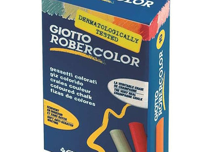 LYRA GIOTTO GESSI TONDI ROBERCOLOR COLORI VARI MM80 D.MM 9 CONF.PZ10