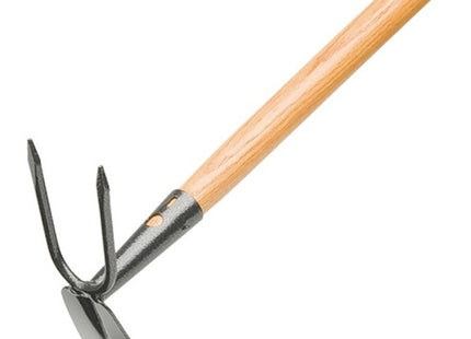 AGEF ZAPPETTA QUADRA BIDENTE CANNA CONICA MANICO FRASSINO CM140 FSC 100%