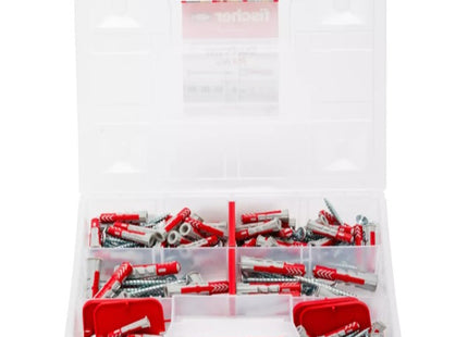 FISCHER DUOPOWER KIT TASSELLI CON VITE DA D.MM5-6-8 IN SCATOLA DA PZ.80