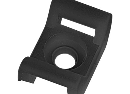 ELEMATIC SUPPORTO A SELLA NERO PER FASCETTE DI CABLAGGIO MAX MM5,0 PZ100