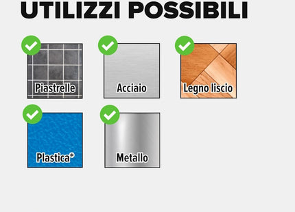 TESA NASTRO ADESIVO E DA CUCIRE ATTACCA-STACCA ON&OFF MM20X1MT NERO