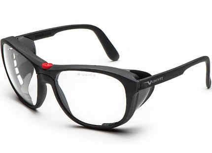 UNIVET OCCHIALE PROTETTIVO MOD. 566 LENTE TRASPARENTE IN VETRO*