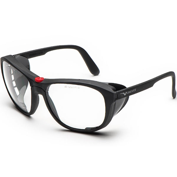 UNIVET OCCHIALE PROTETTIVO MOD. 566 LENTE TRASPARENTE IN VETRO*