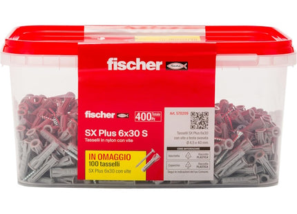 FISCHER TASSELLO SX PLUS S IN NYLON CON VITE TSP