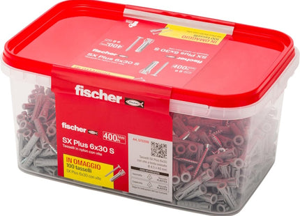 FISCHER TASSELLO SX PLUS S IN NYLON CON VITE TSP