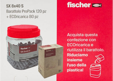 FISCHER TASSELLO SX S IN NYLON CON VITE TSP