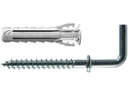 FISCHER TASSELLO SX PLUS 6 C/2 K IN NYLON CON GANCIO MEDIO BLISTER PZ10