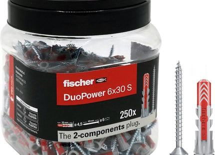 FISCHER TASSELLO DUOPOWER S IN BI-MATERIALE CON VITE