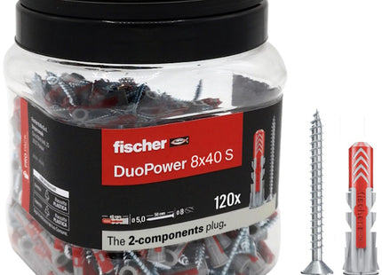 FISCHER TASSELLO DUOPOWER S IN BI-MATERIALE CON VITE