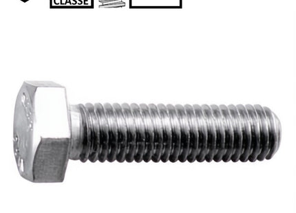 VITE TE INTERAMENTE FILETTATA CL.10.9 ZINCATA BIANCA UNI 5739