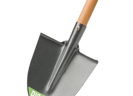 AGEF VANGA A PUNTA TEMPRATA VERNICIATA MANICO FAGGIO CM120 FSC 100%