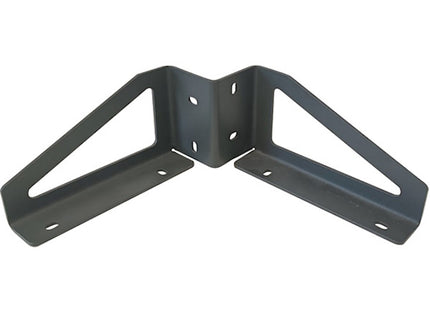 MINUTEX ANGOLARE DOPPIO USO MM150x150x80x2,5 ACCIAIO GRAFITE