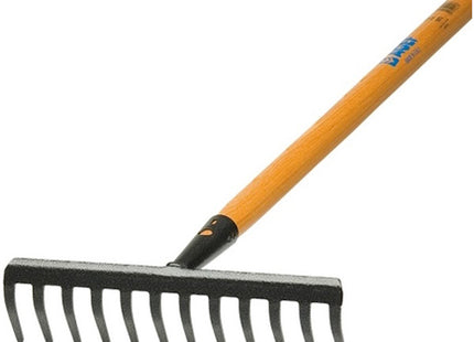 AGEF RASTRELLO 16 DENTI CURVI CON MANICO IN FRASSINO CM140 FSC 100%