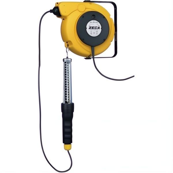 ZECA AVVOLGICAVO CON CAVO DA MT14+1,5 E LAMPADA 309 A LED 230V*