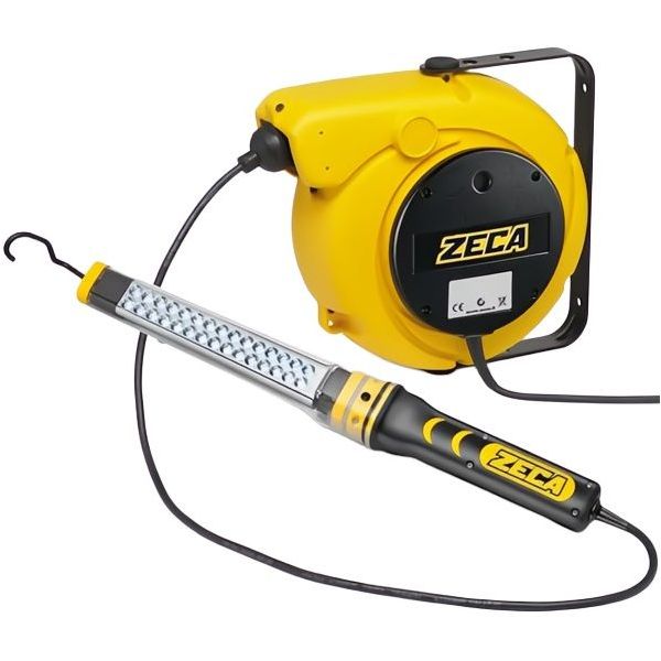 ZECA AVVOLGICAVO CON CAVO DA MT14+1,5 E LAMPADA 329 A LED 230V