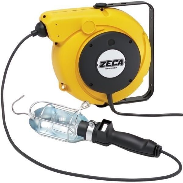 ZECA AVVOLGICAVO CON CAVO DA MT15,5 E PORTALAMPADA T306 230V