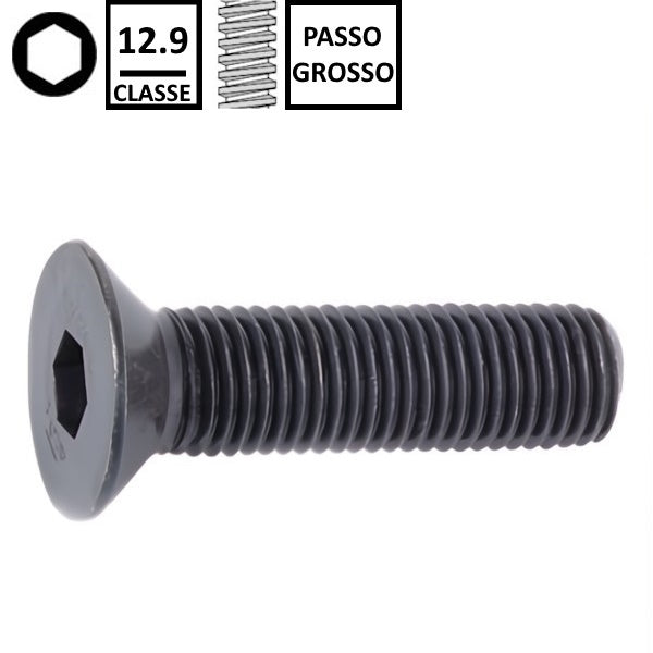 VITE TSPEI CLASSE 12.9 GREZZA UNI 5933 UNBRAKO