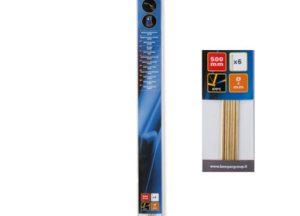 KEMPER BARRETTE IN BRONZO PER SALDATURA A CANNELLO D.MM2X500 CONF.PZ 6