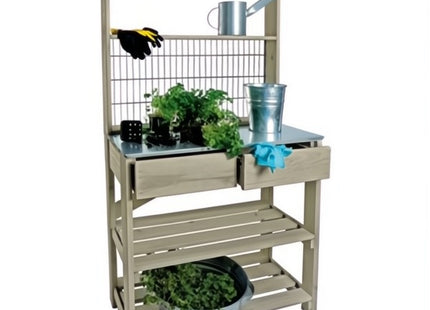 PIRCHER TAVOLO DA LAVORO IN PINO COLORE SCANDINAVIAN 780X380X1580H