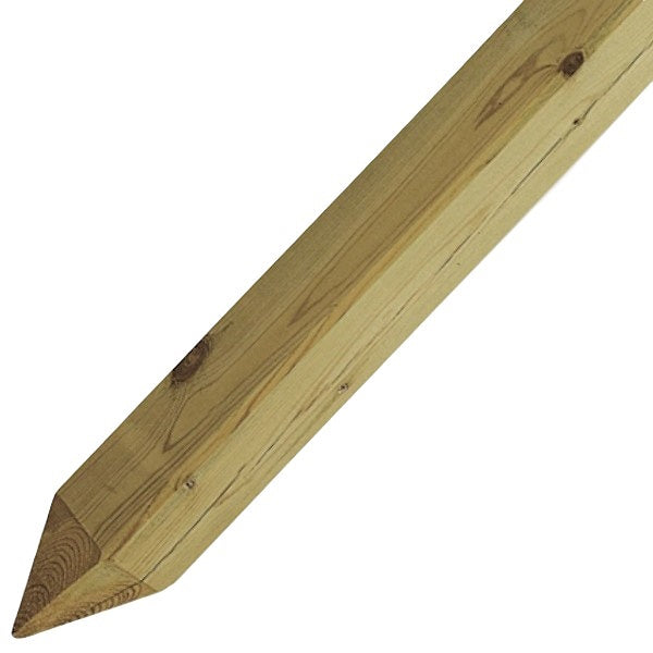 PIRCHER PALO QUADRO CON PUNTA IN PINO IMPREGNATO MM70X70X1500