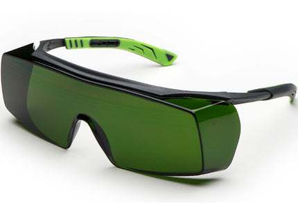 UNIVET OCCHIALE PROTETTIVO MOD. 5X7 LENTE VERDE DIN 3