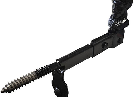 OM4 FERMAPERSIANA OMINO CON FERMO AD AVVITARE VERNICIATO NERO