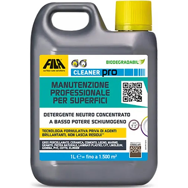 FILA CLEANER DETERGENTE CONCENTRATO NEUTRO LT1