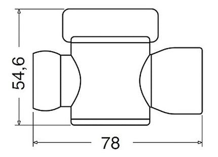 LOC-LINE ATTACCO 3/4" REGOLATORI DI FLUSSO DA 3/4"F NPT CONF.DA PZ2