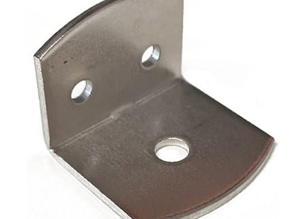 MINUTEX SQUADRETTE REGGIPIANI MM 30X25 ACCIAIO NICHELATO CONF.PZ4