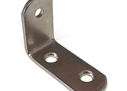 MINUTEX SQUADRETTE REGGIPIANI MM 35X25 ACCIAIO NICHELATO CONF.PZ4