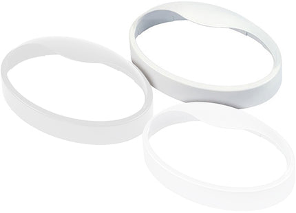 FME COVER PER PLAFONIERA OVALE MOD. PANDA MAXI 100W BIANCA