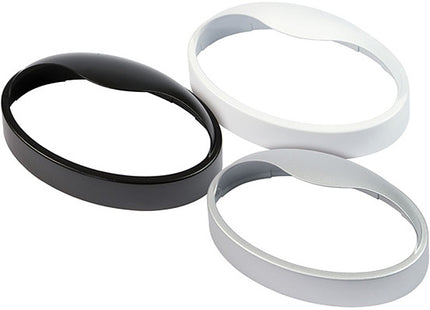 FME COVER PER PLAFONIERA OVALE MOD. PANDA MAXI 100W BIANCA